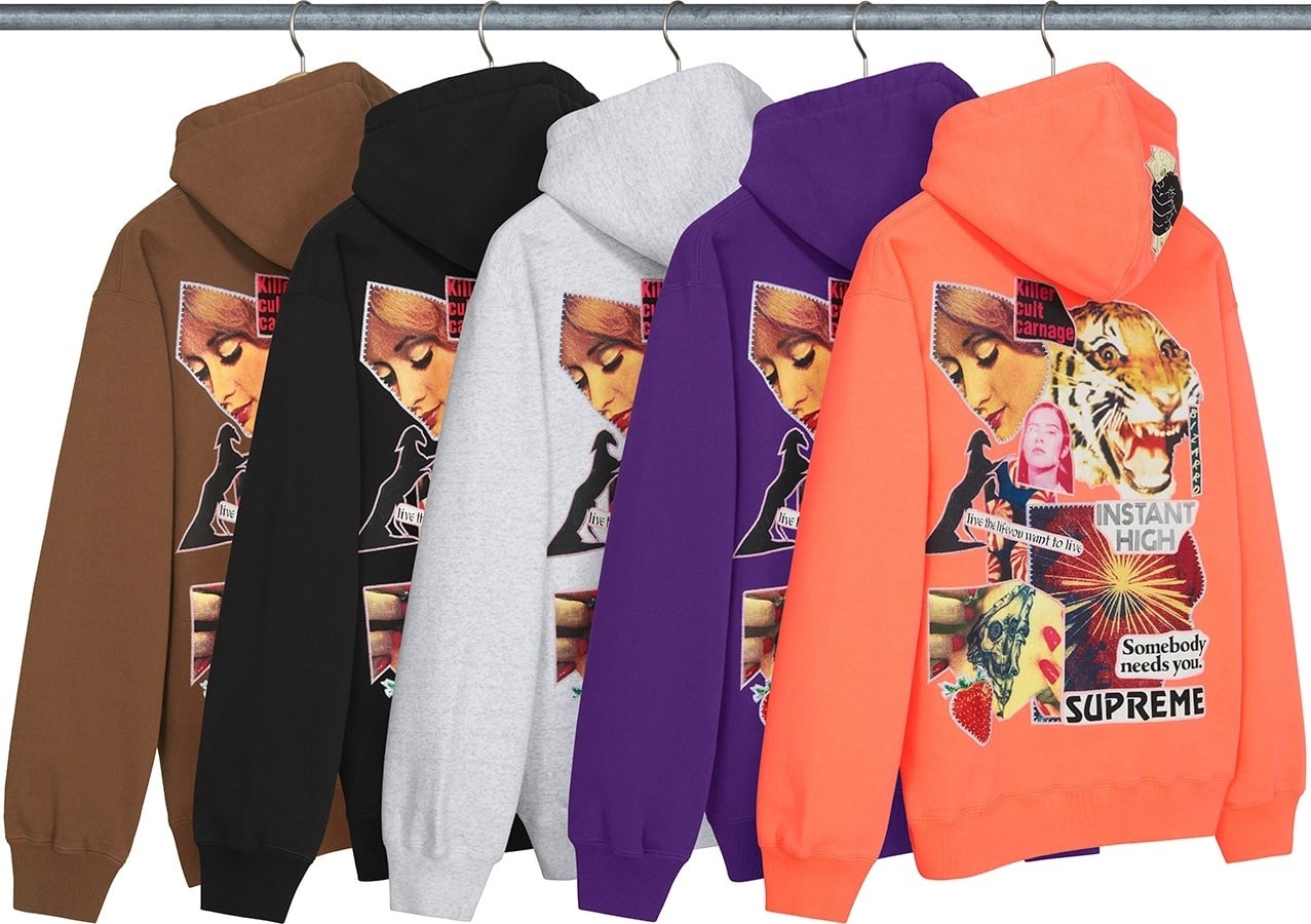 Instant High Patches Hooded Sweatshirt